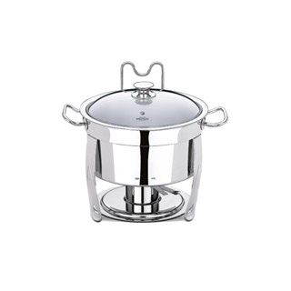 Rechaud Redondo Brinox Savoy 8 Litros 33 x 43 cm Aço Inox