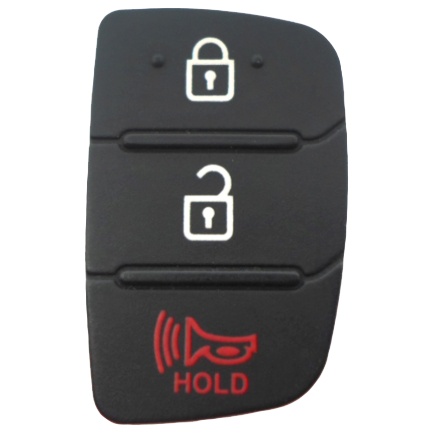 Capa Frontal Telecomando Chave Hyundai Hb20 3 Botoes