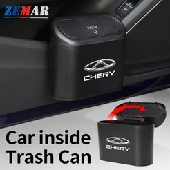 Lata De Lixo Chery Carro Pendurado Caixa Pendurada Multi-Funções Cobertura Pequeno Para Tiggo 4 8 7 5x Face QQ Eastar