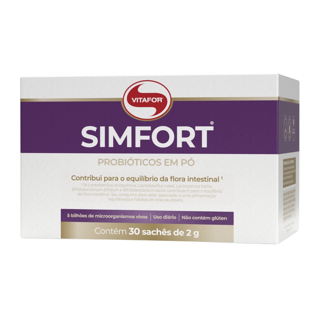 Simfort 30 Saches Probióticos Vitafor Lactobacilos MELI