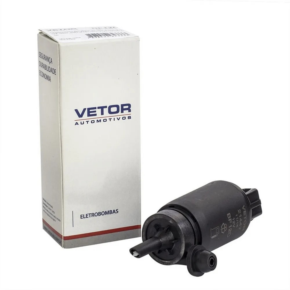 Bombinha Agua Bico Fino Astra Fiesta Gol Ka Palio Passat Santana Saveiro Vectra 12V Com Conector - Vetor BF12C