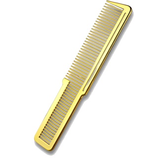 Pente de Corte Profissional Clipper Comb Gold Para Barbeiro em Oferta na Shopee