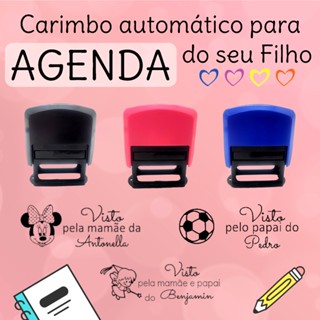 Carimbo Automático Visto pela Mamãe e Papai