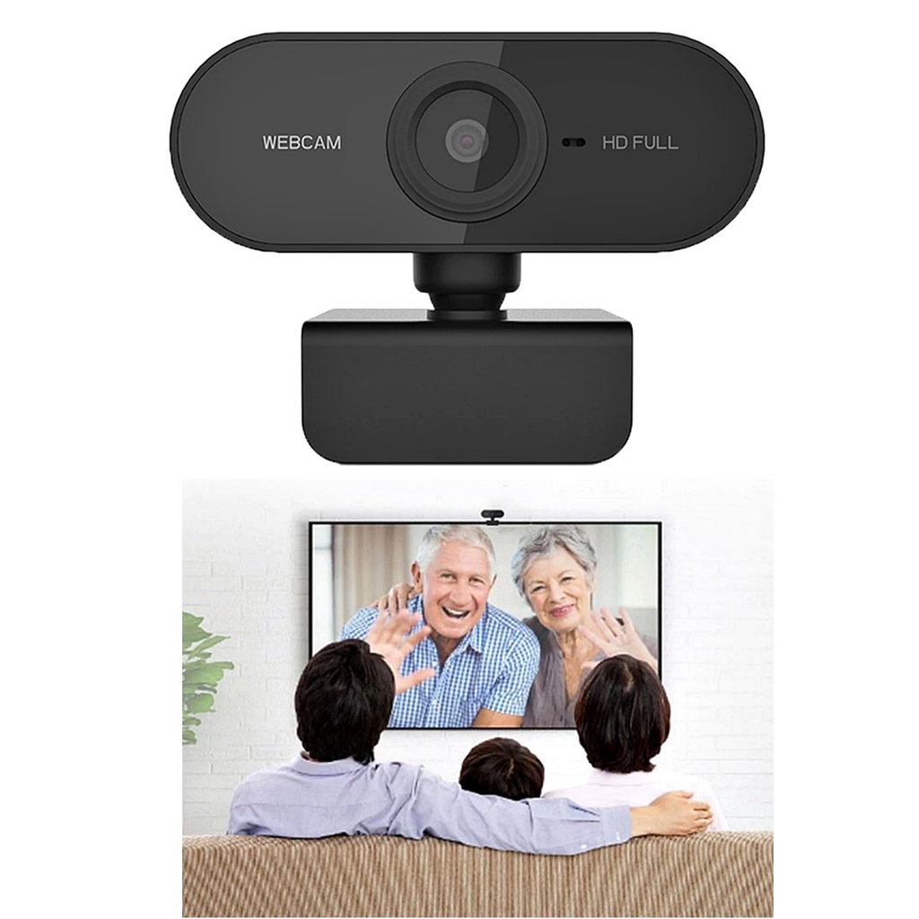 Webcam Full HD Computador Notebook com microfone embutido