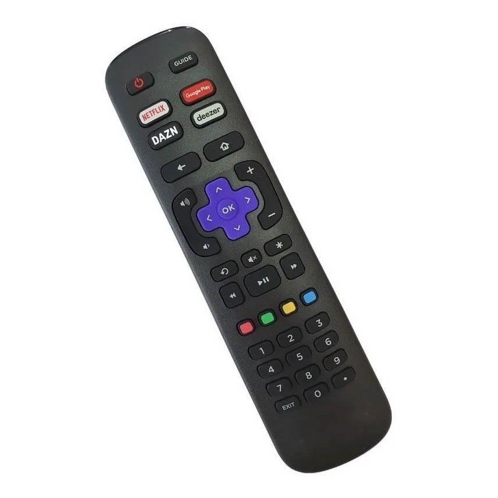 Controle Remoto Compatível Para Tv Aoc Roku Le43D1452