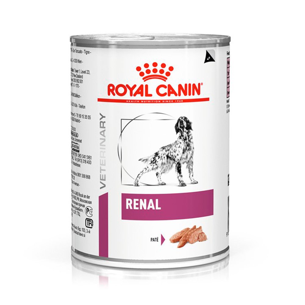 Ração Úmida Royal Canin Veterinary Renal Cães Adultos 410g