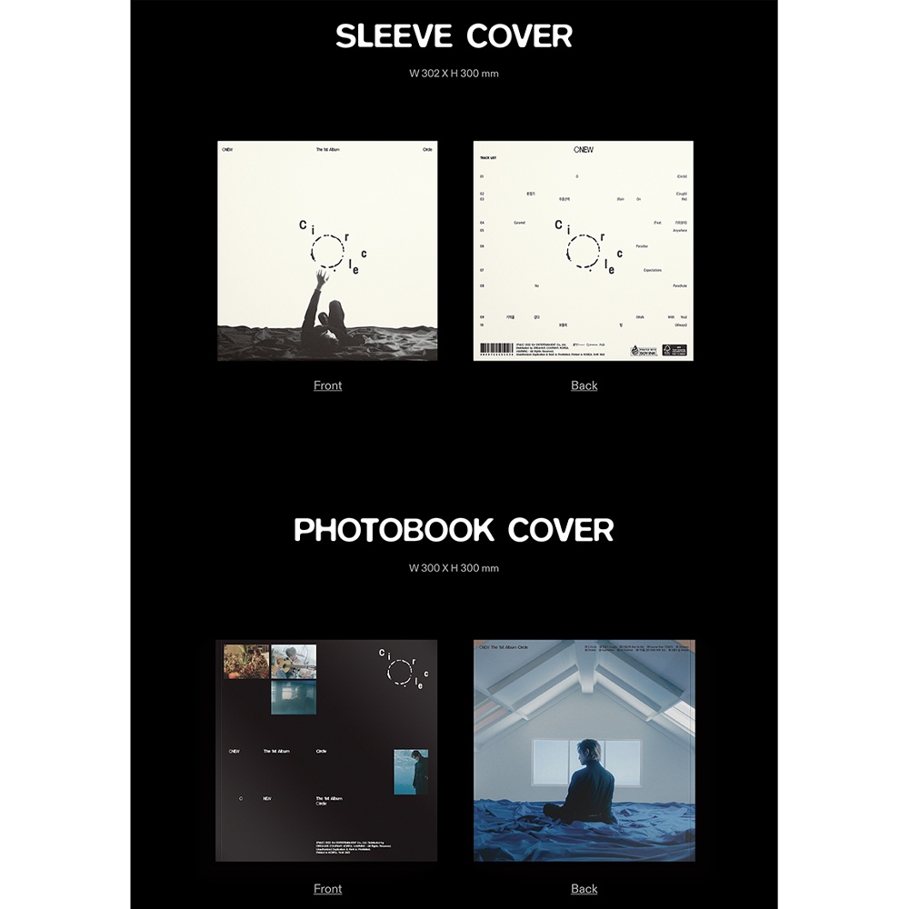 SHINee ONEW-1o Álbum [Circle] _ Photobook Versão - detalhe