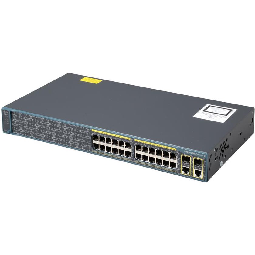 Switch Cisco WS-C2960-24TC-S 24x Portas RJ45 10/100, 2x SFP