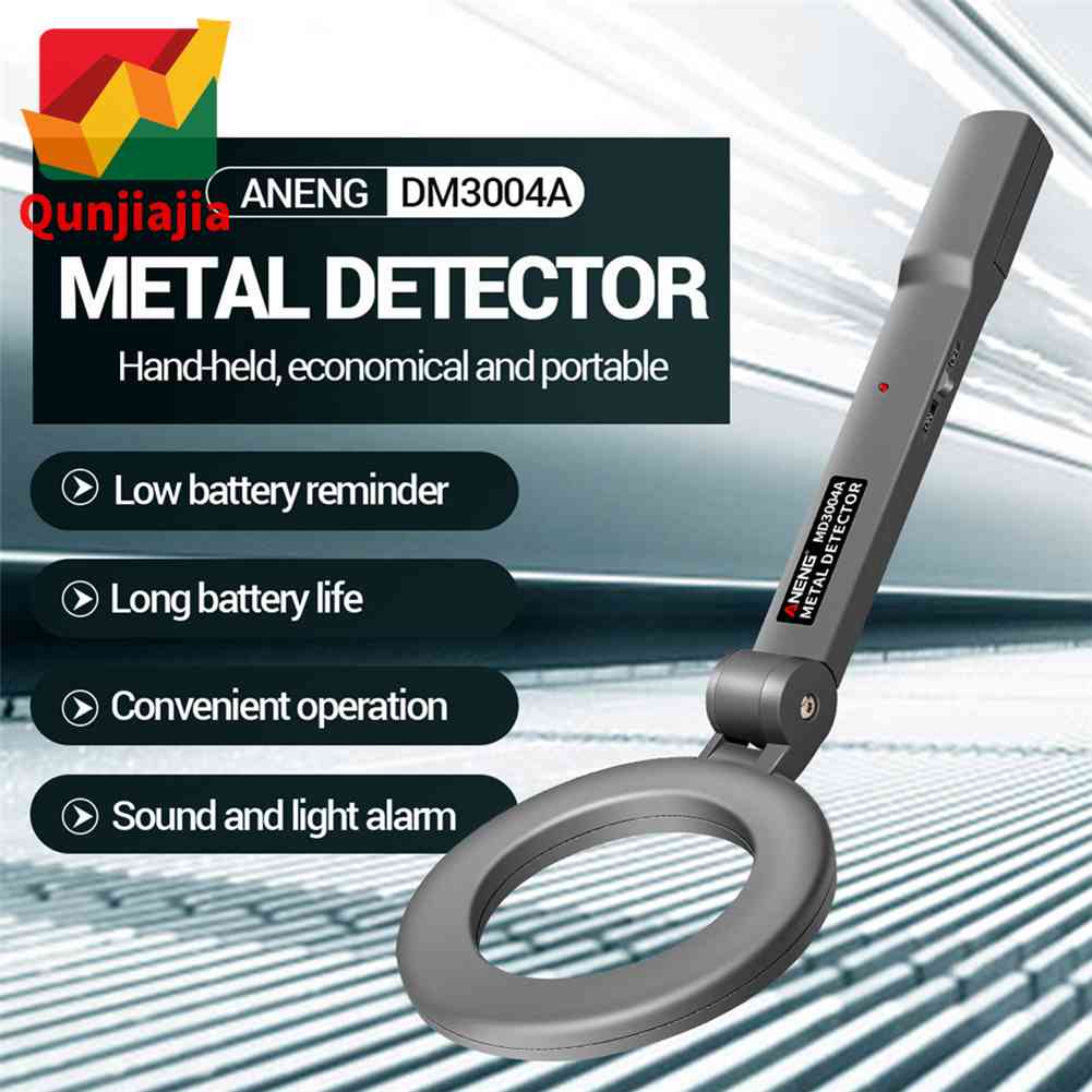 Detector de metais dm3004a handheld alarme alta sensibilidade varredor de metal segurança verificador pinpointer pesquisa bobina metal detectar ferramenta