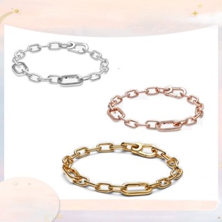 925S ME Pulseira De Corrente De Prata Real