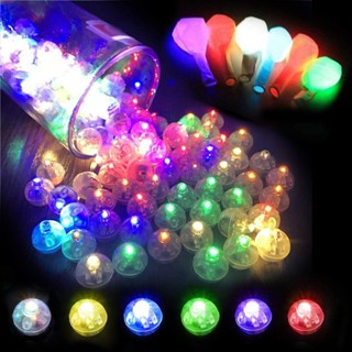 Balão LED Luz Noturna Colorida Candy Glitter 10PCS Decoração De Festa De Aniversário De Natal