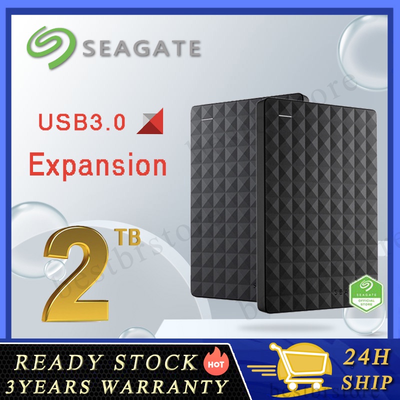 Seagate Disco Rígido externo Portátil 1tb USB3.0 HDD 2TB hd Externo