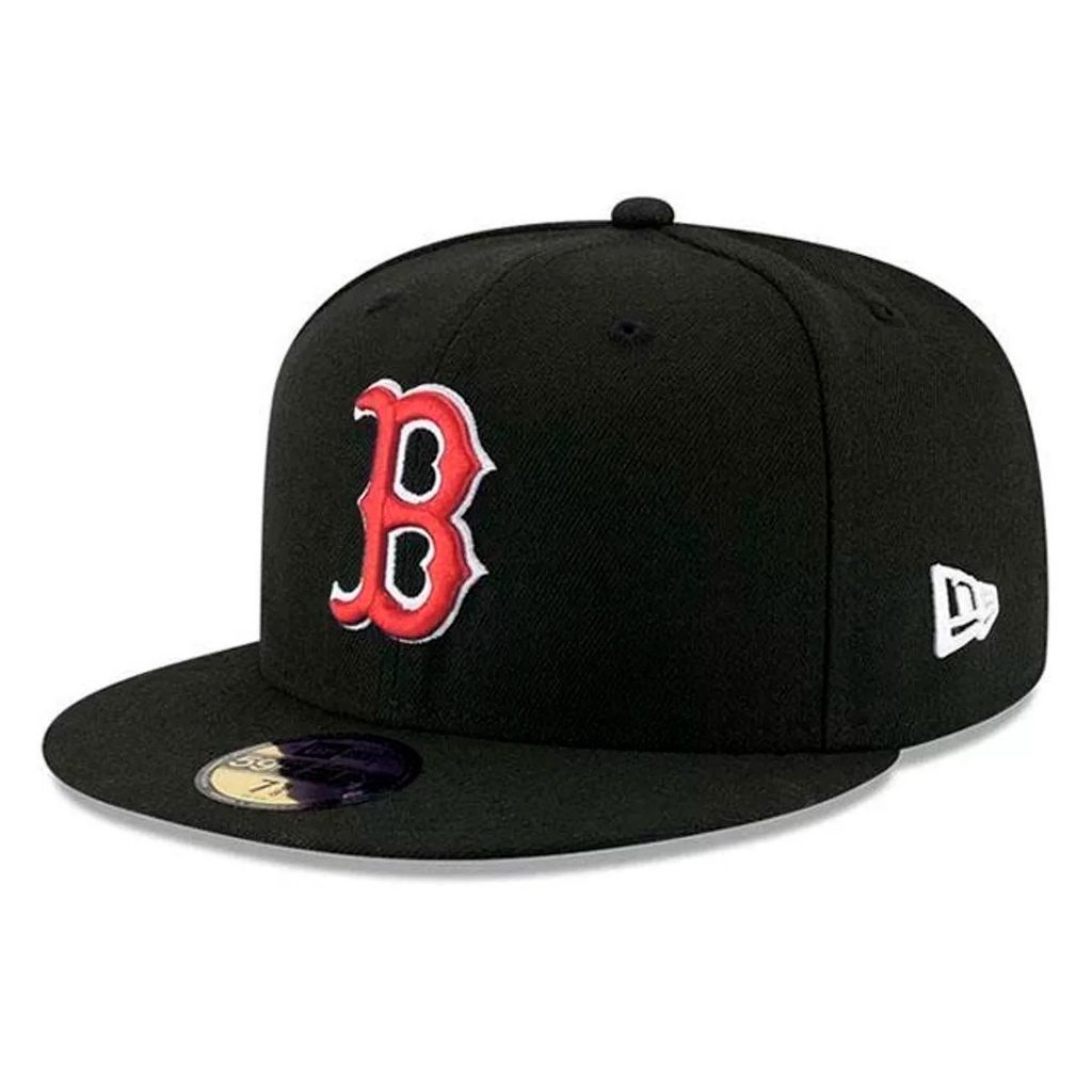 BONÉ NEW ERA ABA RETA ORIGINAL 59FIFTY FECHADO BOSTON PRETO - Escorrega ...