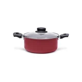 Caçarola Com Tampa Brinox Ruby Antiaderente 1,9 Litros Ø 18 cm Vermelho em Oferta na Shopee