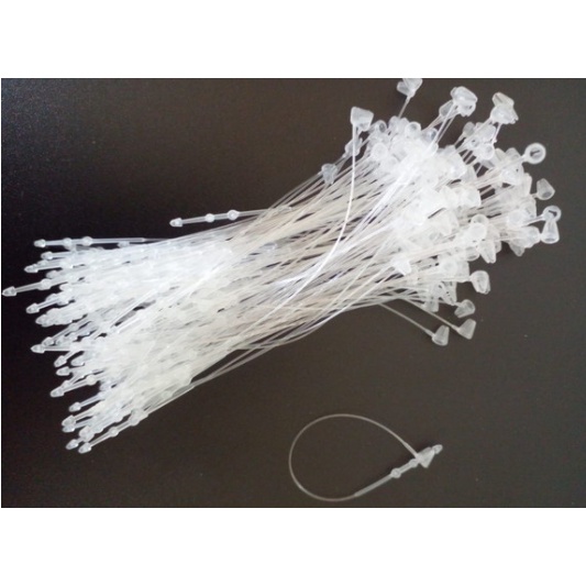500 Lacre Plástico Pino Trava Anel 65mm em Oferta na Shopee