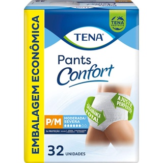 Roupa Íntima Tena Pants Confort P/M 32 unidades em Oferta na Shopee