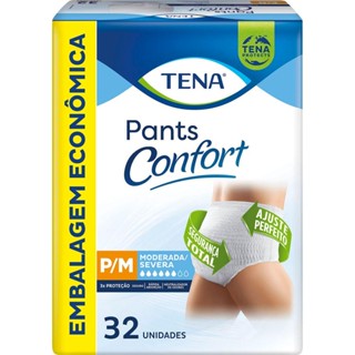 Roupa Íntima Tena Pants Confort P/M 32 unidades