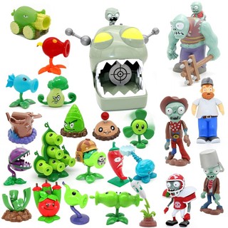Plantas De Jogo De Batalha vs . Zumbis Bonecas Zumbi Simples Em A Granel Figuras Podem Lançar Acessórios De Brinquedos De Plástico Duro De Vinil Para Crianças