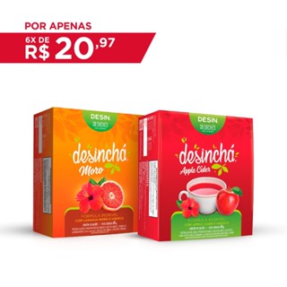 Desinchá Apple Cider + Desinchá Laranja Moro