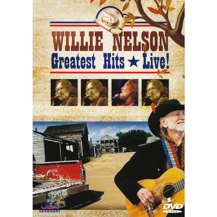 DVD - Willie Nelson Greatest Hits - Live!