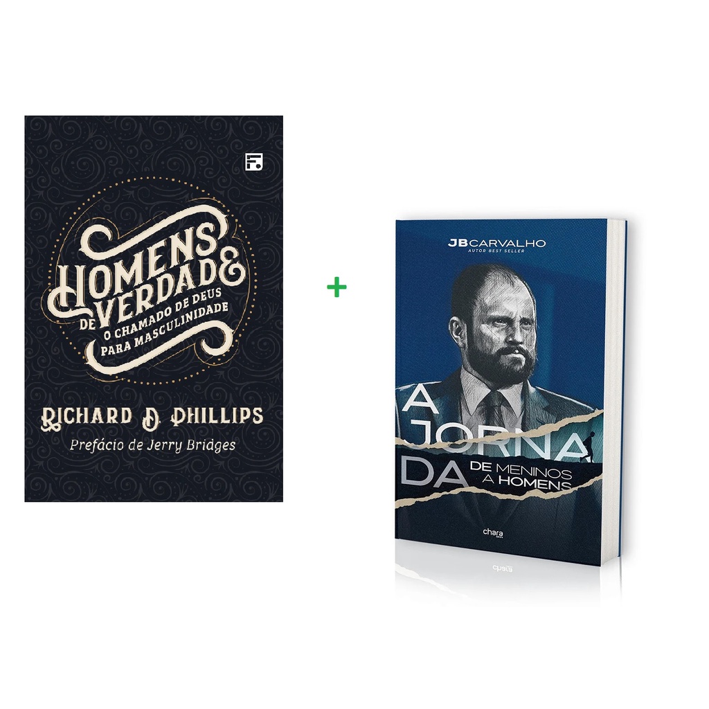 Kit 2 Livros Homens de Verdade + A Jornada de Meninos a Homens | JB Carvalho em Oferta na Shopee