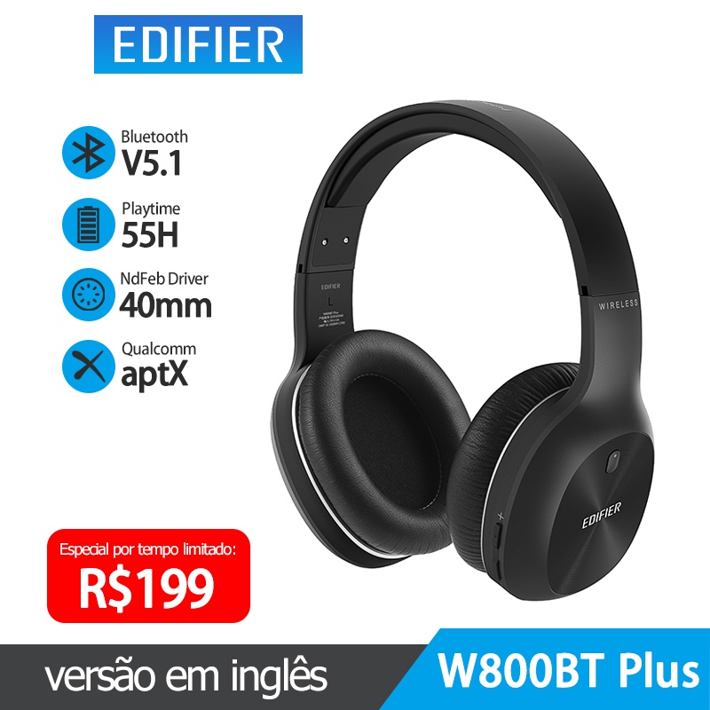Edifier W800BT Plus Wireless Headphones Bluetooth V5.1, Audio, Headphones & Headsets on