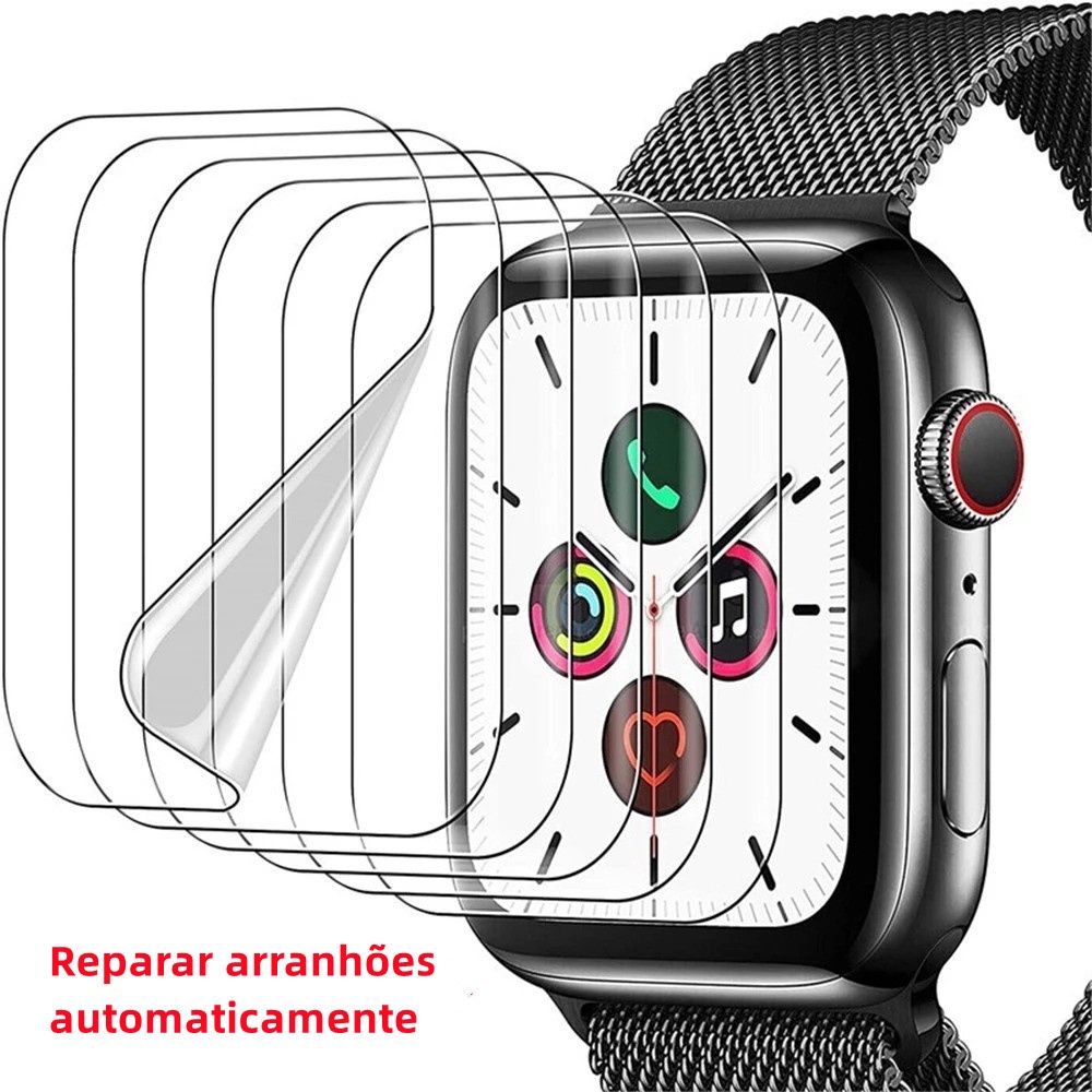 pelicula GEL transparante Reparar arranhões automaticamente para apple watch ultra 8 49 45 41 44 42  NAO INCLUSO ROLOGIO