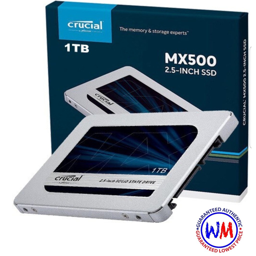 Crucial Mx500 1tb 3d Nand Sata 2,5 Polegadas SSD Interno-Ct1000mx500ssd1