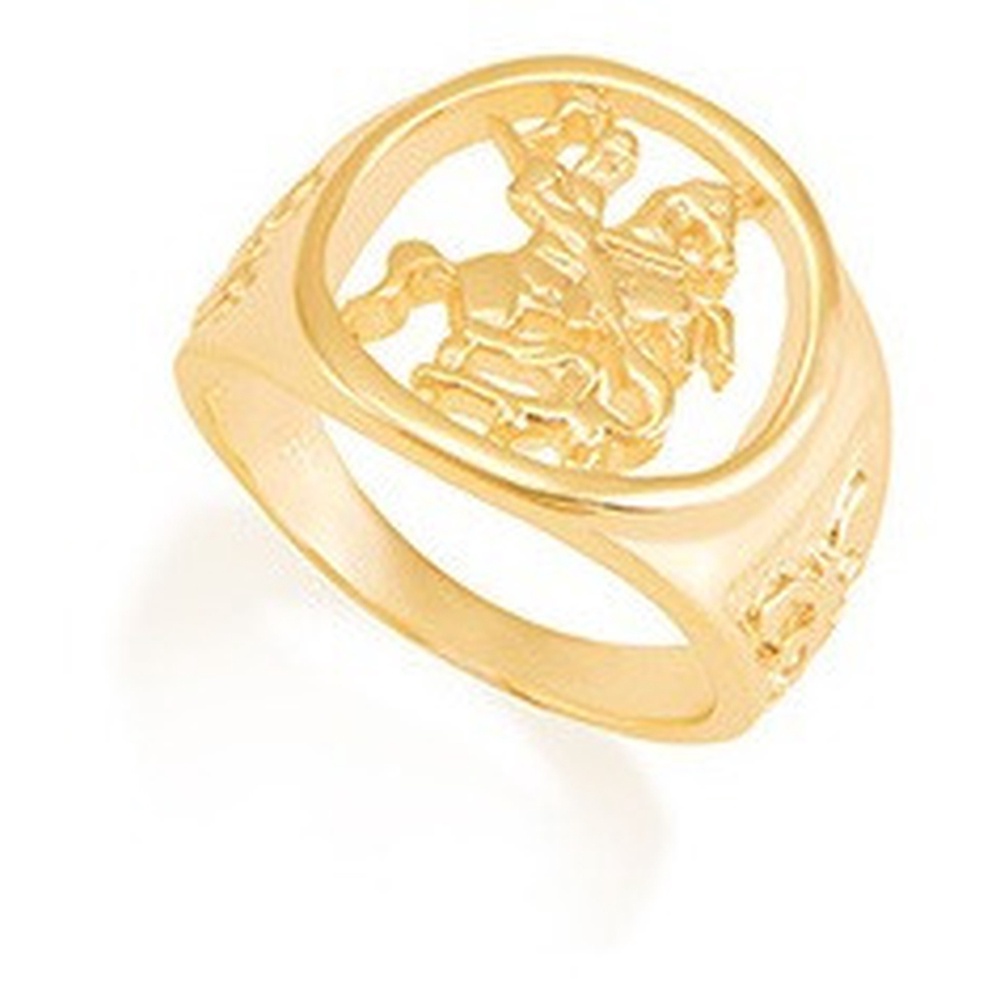 Anel São Jorge Rommanel - Comprar com Melhor Preço em Anéis