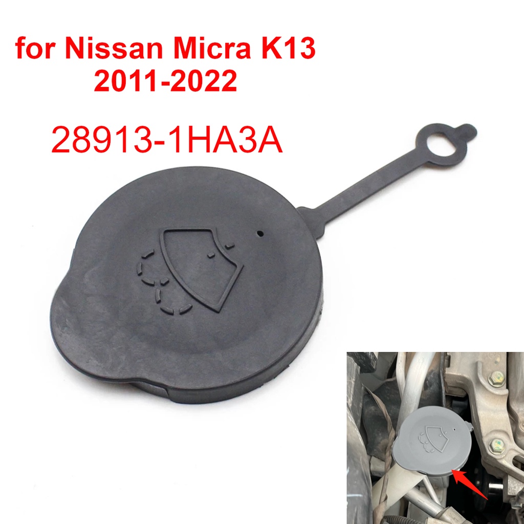 Tampa Do Reservatório Limpador De Pára-Brisas Carro Tanque De Água Da 28913-1HA3A Para Nissan Micra K13 2011-2022