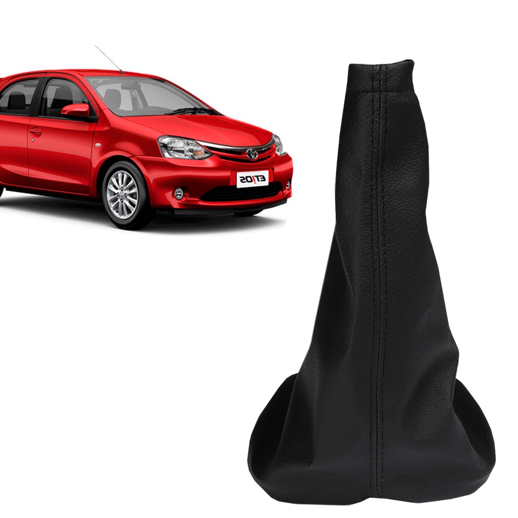 Coifa Do Cambio Toyota Etios Ano 2013 Até 2020 Preta C/ Base em Oferta na Shopee