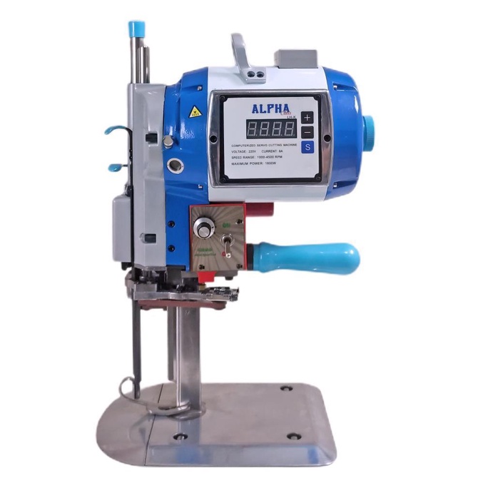 Maquina de Cortar Tecido Direct Drive 6 Polegadas 1600w Alpha