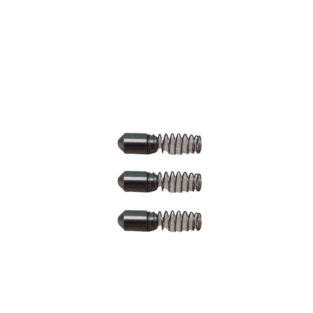 3 Carvões Escova Tampa Distribuidor Grosso Wapsa 6,3mm VW GM