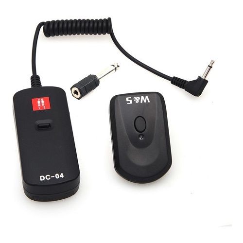 Rádio Flash Dc-04 Sem Fio Transmissor E Receptor 4 Canais