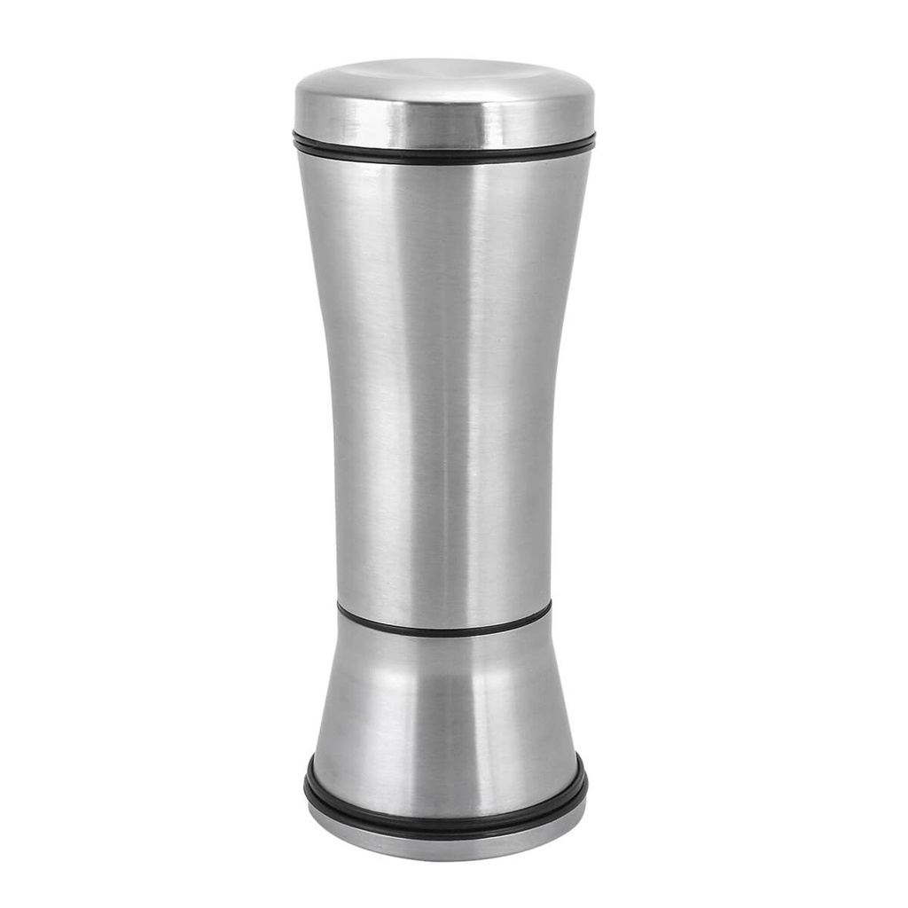 Moedor Manual de Pimenta do Reino e Sal Grosso em Aço Inox em Oferta na Shopee