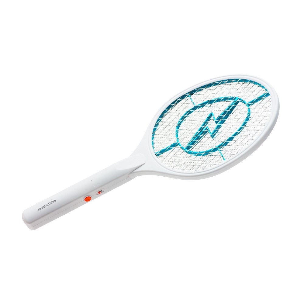 Raquete Elétrica Mata Insetos com Bateria Recarregável Bivolt Multilaser - HC034 em Oferta na Shopee