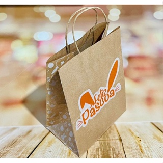 10 Sacola Eco (Pp) Kraft - Doce Pascoa 4230 (Páscoa Ideia 2025) em Oferta na Shopee