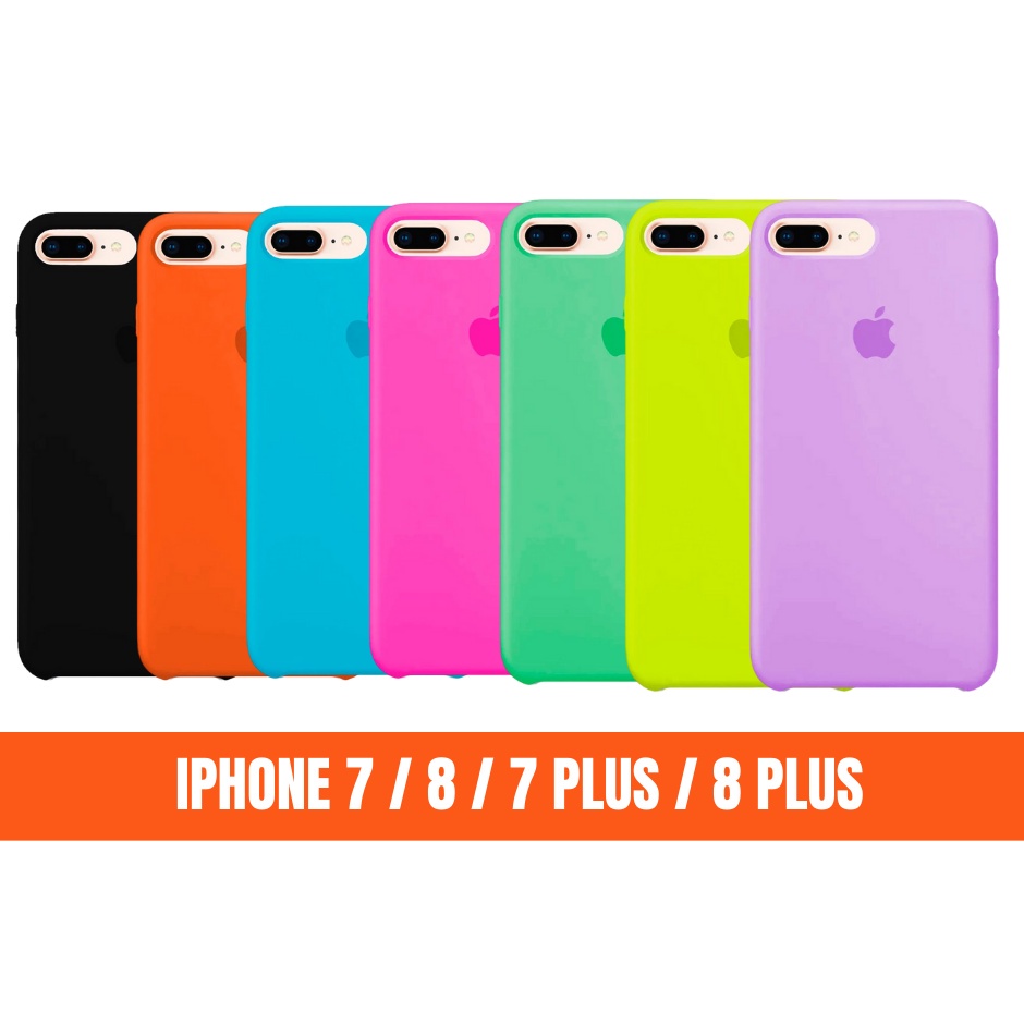 Capa Case Capinha Proteção Para Celular IPhone 7 /  IPhone 8 /  IPhone 7 Plus e IPhone 8 Plus