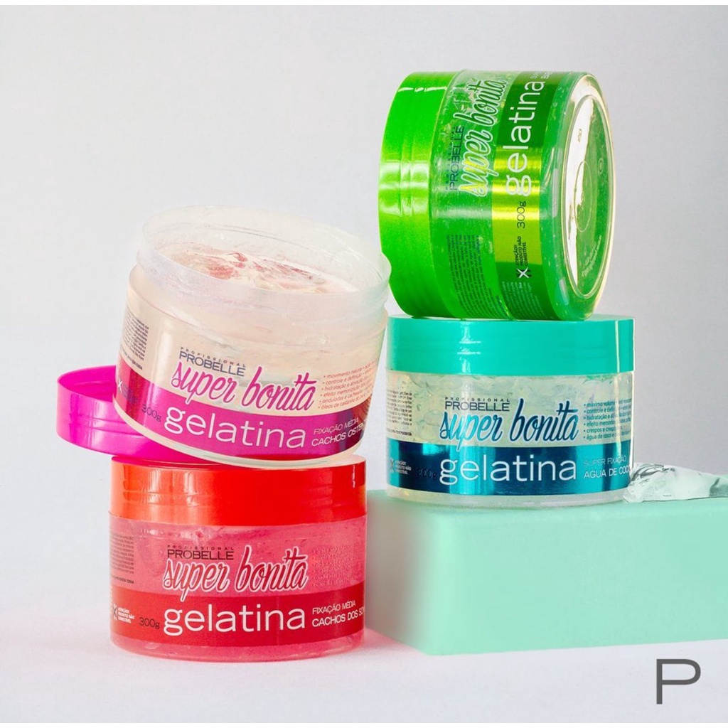 Gelatinas Fixação Probelle 300g - PROMOÇÃO em Oferta na Shopee