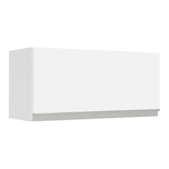 Armário de Cozinha Aéreo 70 cm 1 Porta Basculante Branco Glamy Madesa