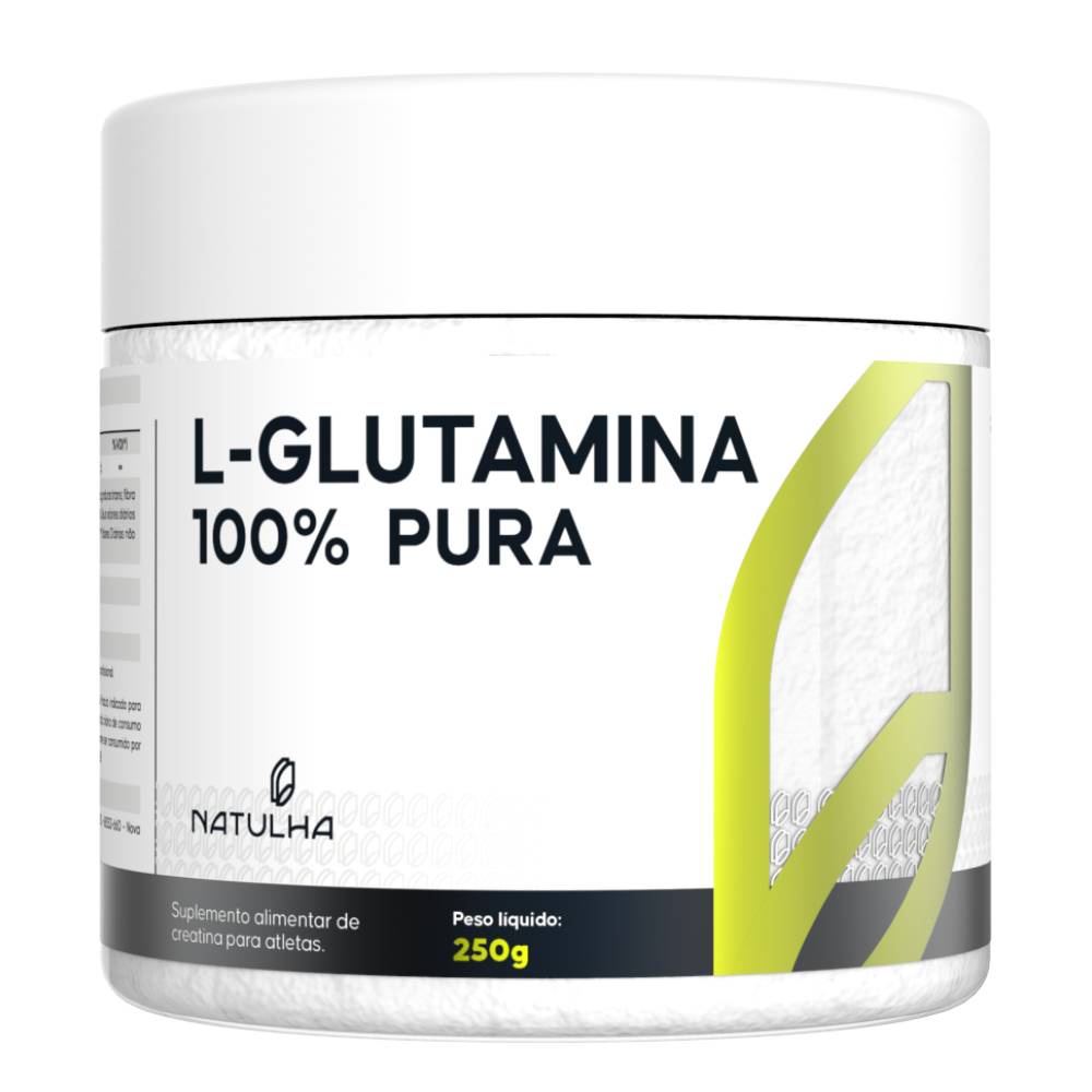 L-Glutamina 100% Pura 250g - Natulha