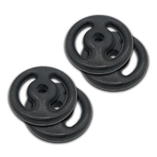 Kit 2 Pares (4 Unidades) De Anilha Pintada 3kg | Anilha Para Halter De Peso Para Musculação Treino Em Casa Peso De Academia