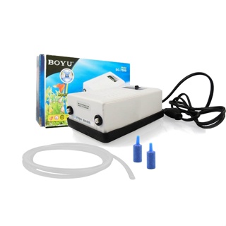 Compressor de ar aquário com 2 saidas Boyu sc-7500 2x3l/mim aquário em Oferta na Shopee
