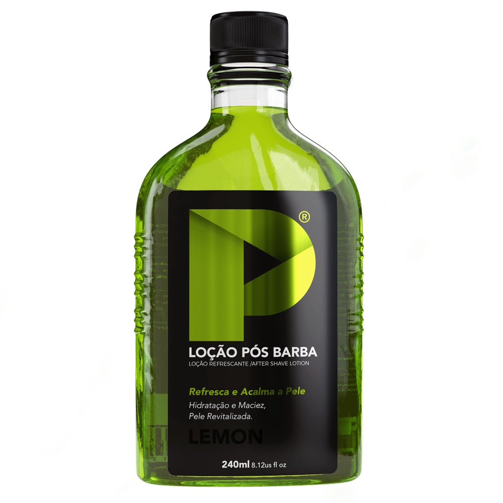 Loção Pós Barba Play Barber 240ml Lemon Profissional em Oferta na Shopee