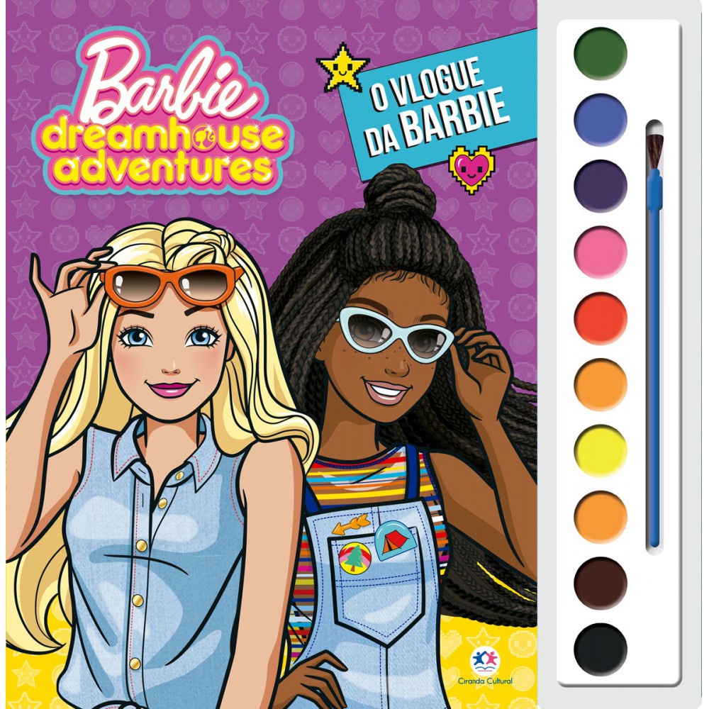 Livro Aquarela Barbie - O vlogue da Barbie em Oferta na Shopee