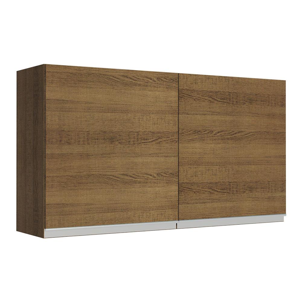 Armário de Cozinha Aéreo 120 cm 2 Portas Rustic Glamy Madesa - Home & Living