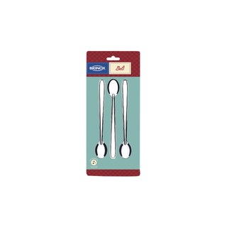 Colheres Para Refresco Brinox Beli 3 Peças Aço Inox em Oferta na Shopee