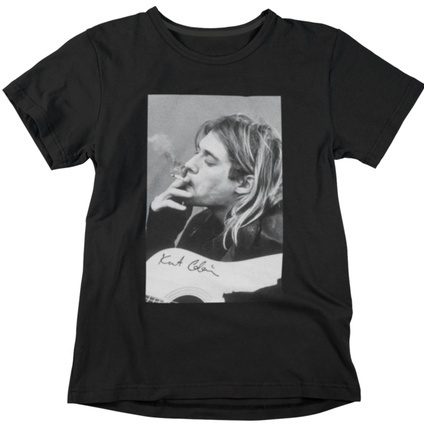 Camiseta Kurt Cobain Nirvana Rock Alternative Em AlgodãoEc,. Barato Promoção