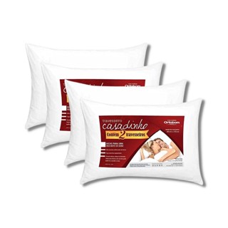 Kit Travesseiros Ortobom Casadinho Antialérgico