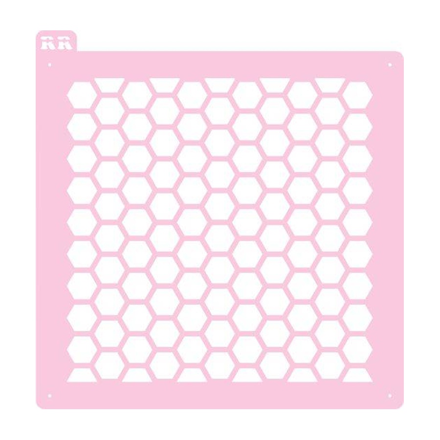 Stencil para Biscoito - Colméia - Ref 4012 - 1 unidade - RR Cortadores - Rizzo em Oferta na Shopee